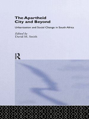 cover image of The Apartheid City and Beyond